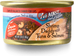 Against The Grain Shrimp Daddy With Tuna & Salmon